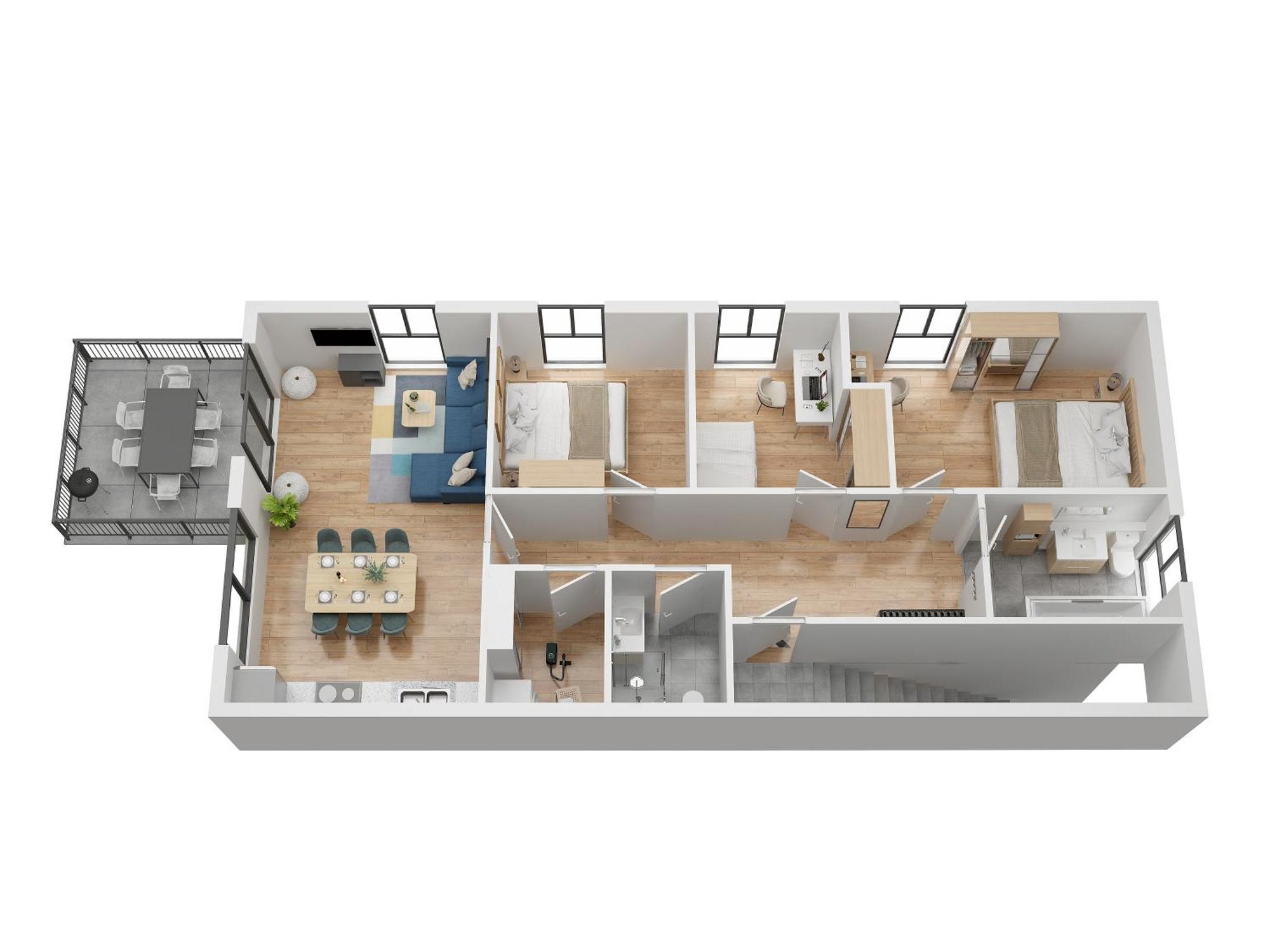 Moderne & Familienfreundliche Ferienwohnung Am Goitzschesee Pouch Exteriör bild
